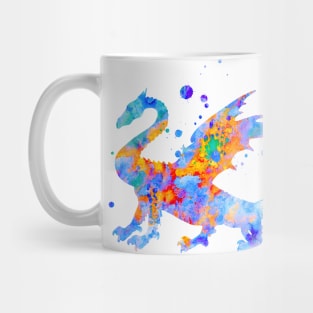 Dragon Watercolor Painting Mug